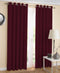 Cotton Solid Maroon 7ft Door Curtains Pack Of 2 freeshipping - Airwill