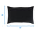 Cotton Solid Black Pillow Covers Pack Of 2 freeshipping - Airwill
