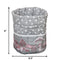 Cotton Printed Home Grey Fruit Basket Pack Of 1 freeshipping - Airwill
