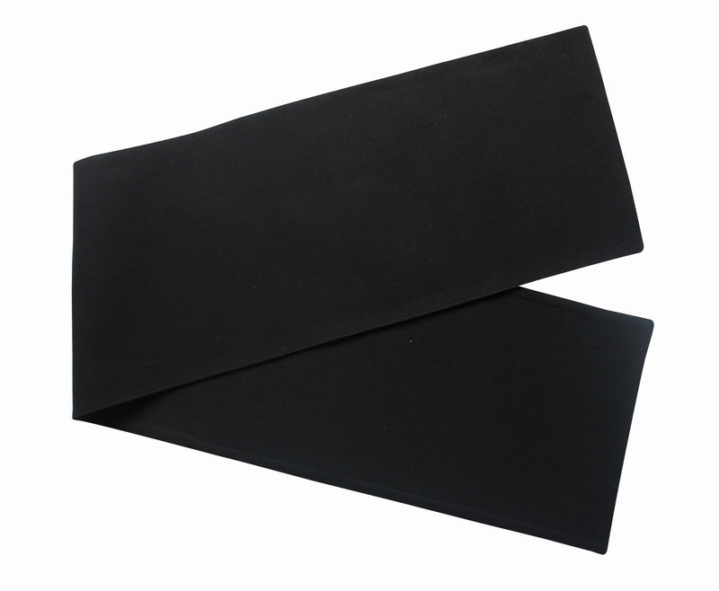 Cotton Solid Black 152cm Length Table Runner Pack Of 1 freeshipping - Airwill