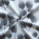 Cotton Root Leaf 5ft Window Curtains Pack Of 2 freeshipping - Airwill