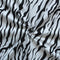 Cotton White Tiger Stripe 7ft Door Curtains Pack Of 2 freeshipping - Airwill