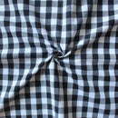 Cotton Gingham Check Black Pillow Covers Pack Of 2 freeshipping - Airwill
