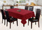 Cotton Buffalo Cross 6 Seater Table Cloths Pack Of 1 freeshipping - Airwill