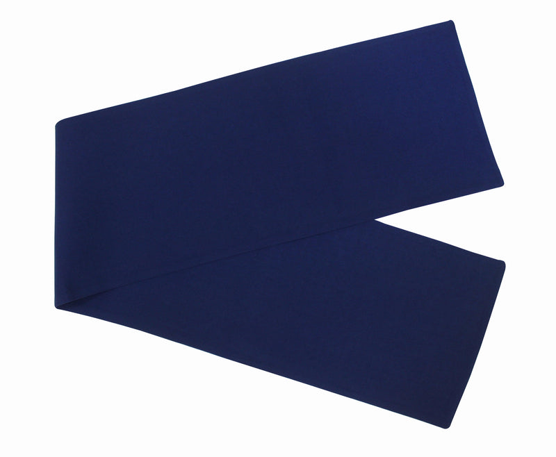 Cotton Solid Blue 152cm Length Table Runner Pack Of 1 freeshipping - Airwill
