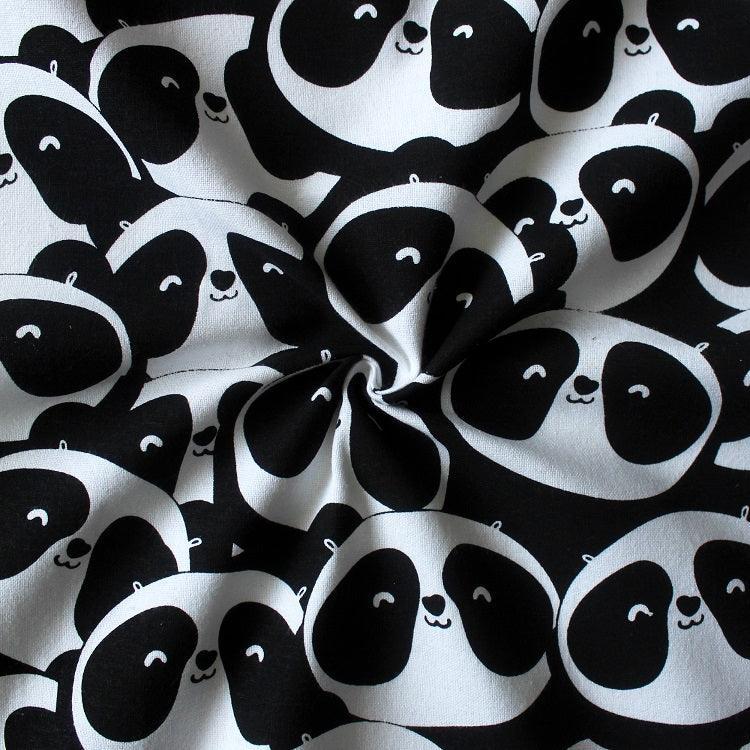 Cotton Black Panda 6 Seater Table Cloths Pack Of 1 freeshipping - Airwill