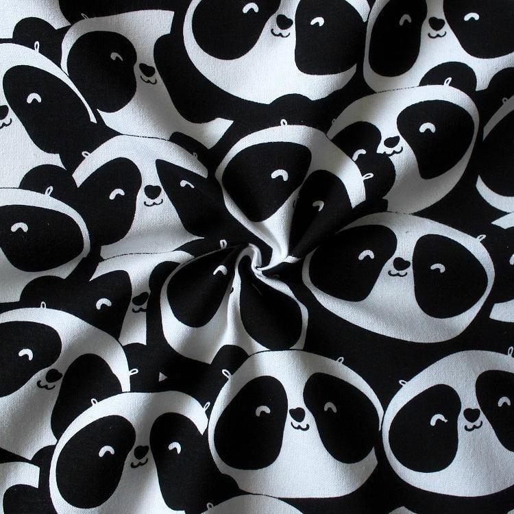 Cotton Black Panda 8 Seater Table Cloths Pack Of 1 freeshipping - Airwill