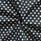 Cotton Polka Dot Black Long 9ft Door Curtains Pack Of 2 freeshipping - Airwill