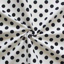 Cotton White Polka Dot Kitchen Towels Pack Of 4 freeshipping - Airwill