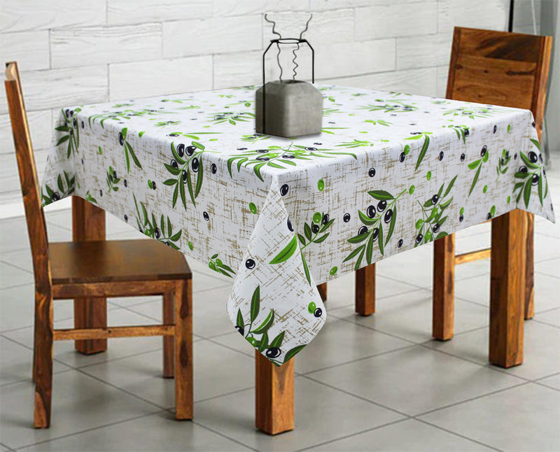 Cotton Olive Leaf 2 Seater Table Cloths Pack Of 1 freeshipping - Airwill