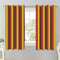 Cotton Dobby Stripe 5ft Window Curtains Pack Of 2 freeshipping - Airwill
