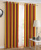 Cotton Dobby Stripe Long 9ft Door Curtains Pack Of 2 freeshipping - Airwill