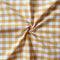 Cotton Gingham Check Yellow Free Size Apron Pack Of 1 freeshipping - Airwill