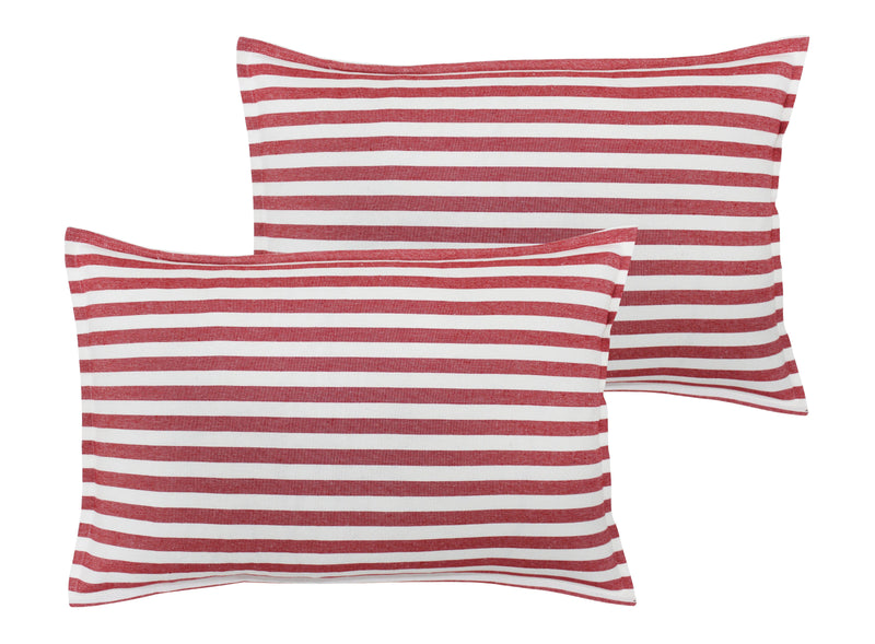 Cotton Candy Stripe Pillow Covers Pack Of 2 freeshipping - Airwill
