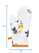 Cotton Elan Flower Oven Gloves Pack of 2 freeshipping - Airwill