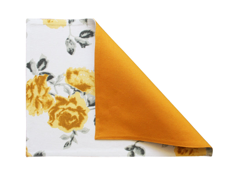 Cotton Elan Flower Placemats Pack of 4 freeshipping - Airwill