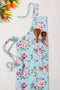 Cotton Sophia Free Size Apron Pack Of 1 freeshipping - Airwill