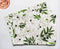 Cotton Anjoe Olive Leaf Table Placemats Pack Of 4 freeshipping - Airwill