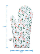 Cotton Kathambari Leaf Oven Gloves Pack of 2 freeshipping - Airwill
