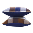 Cotton Dobby Blue Cushion Covers Pack Of 5 freeshipping - Airwill