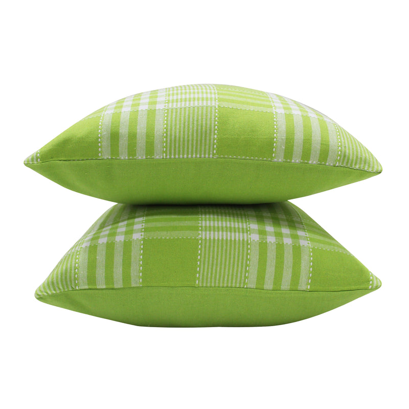 Cotton Track Dobby Green Cushion Covers Pack Of 5 freeshipping - Airwill