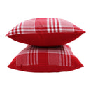 Cotton Track Dobby Red Cushion Covers Pack Of 5 freeshipping - Airwill
