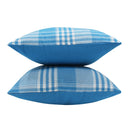 Cotton Track Dobby Blue Cushion Covers Pack Of 5 freeshipping - Airwill