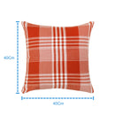 Cotton Track Dobby Orange Cushion Covers Pack Of 5 freeshipping - Airwill