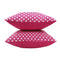 Cotton Polka Dot Pink Cushion Covers Pack Of 5 freeshipping - Airwill