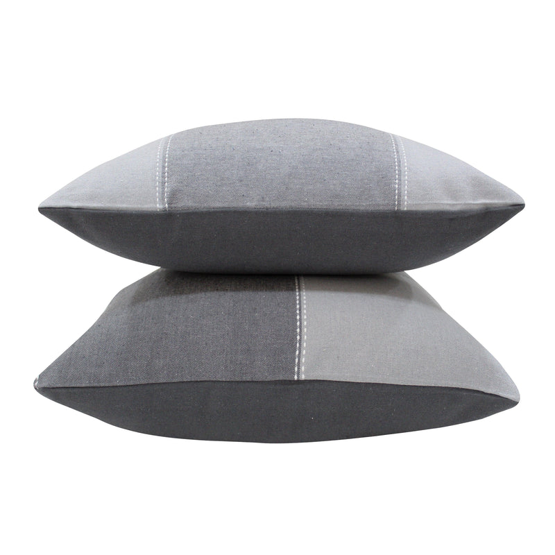 Cotton 4 Way Dobby Grey Cushion Covers Pack Of 5 freeshipping - Airwill