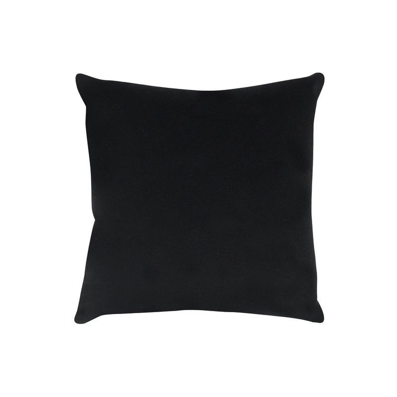 Cotton Single Leaf Black Cushion Covers Pack Of 5 freeshipping - Airwill