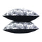 Cotton Single Leaf Black Cushion Covers Pack Of 5 freeshipping - Airwill