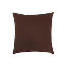 Cotton Single Leaf Brown Cushion Covers Pack Of 5 freeshipping - Airwill