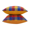 Cotton Adukalam Check Cushion Covers Pack Of 5 freeshipping - Airwill