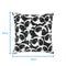 Cotton Black Panda Cushion Covers Pack Of 5 freeshipping - Airwill