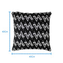 Cotton Zig Zag Cushion Covers Pack of 5 freeshipping - Airwill