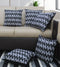 Cotton Zig Zag Cushion Covers Pack of 5 freeshipping - Airwill