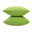 Cotton Solid Apple Green Cushion Covers Pack of 5 freeshipping - Airwill