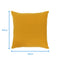 Cotton Solid Yellow Cushion Covers Pack of 5 freeshipping - Airwill