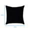 Cotton Solid Black Cushion Covers Pack of 5 freeshipping - Airwill