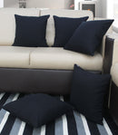 Cotton Solid Black Cushion Covers Pack of 5 freeshipping - Airwill