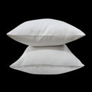 Cotton Solid White Cushion Covers Pack of 5 freeshipping - Airwill