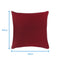 Cotton Solid Maroon Cushion Covers Pack of 5 freeshipping - Airwill