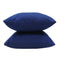 Cotton Solid Blue Cushion Covers Pack of 5 freeshipping - Airwill