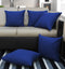 Cotton Solid Blue Cushion Covers Pack of 5 freeshipping - Airwill
