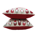 Cotton Gnomo Border Cushion Covers Pack Of 5 freeshipping - Airwill