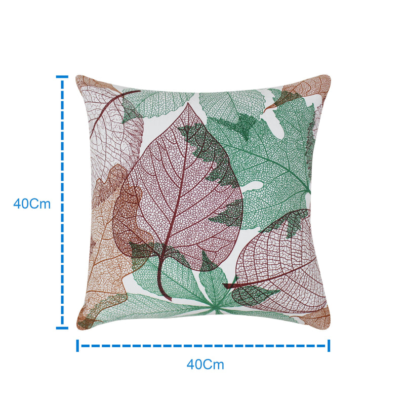 Cotton Vein Leaf Cushion Covers Pack of 5 freeshipping - Airwill