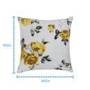 Cotton Elan Flower Cushion Covers Pack Of 5 freeshipping - Airwill
