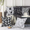 Cotton Black & White Theme Designer Printed Cushion Covers Pack of 5 freeshipping - Airwill