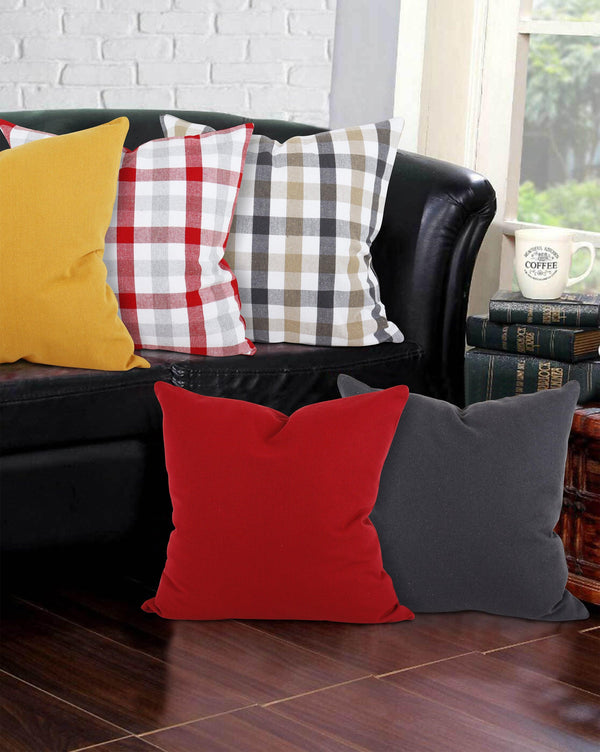Cotton Lanfranki Theme Designer Cushion Covers Pack of 5 freeshipping - Airwill